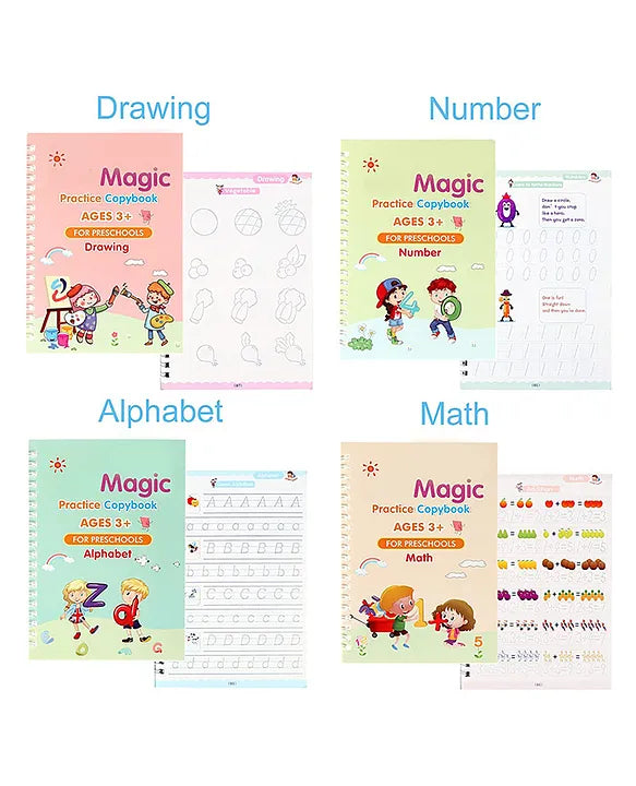 Sank Magic Practice Copybook for Kids