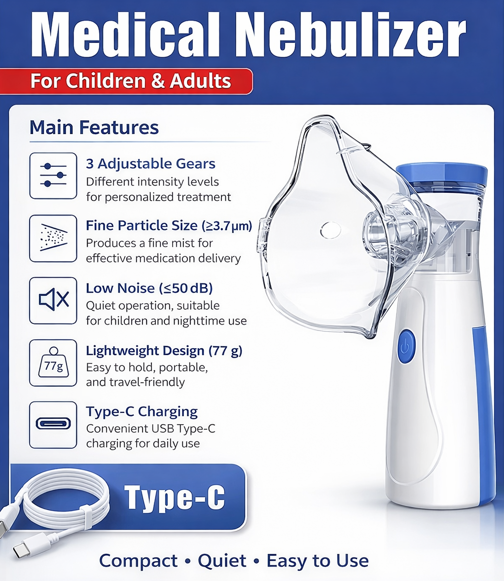 Portable Mesh Nebulizer